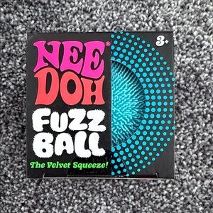 NeeDoh Fuzz Ball - Teal Velvet Squeeze